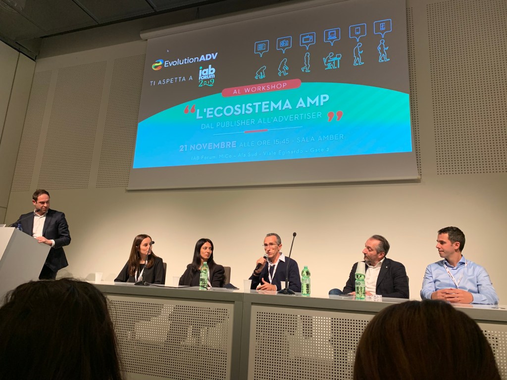 I relatori impegnati durante il workshop. 