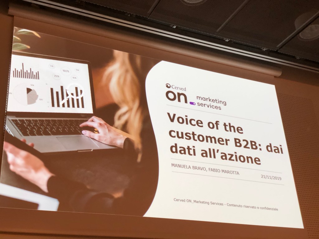 CERVED ON MARKETING SERVICE- Voice of the customer B2B: dai dati&nbsp;all’azione